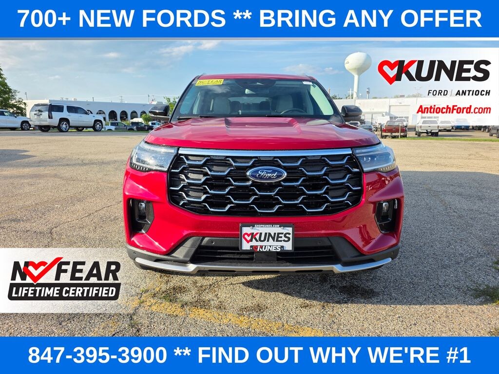 New 2026 Ford Explorer Platinum SUV