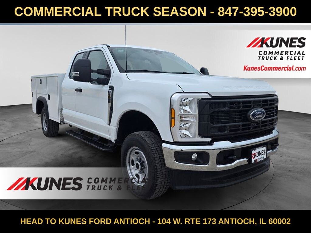 New 2026 Ford F-350 XL Service Utility Body Truck Super Cab