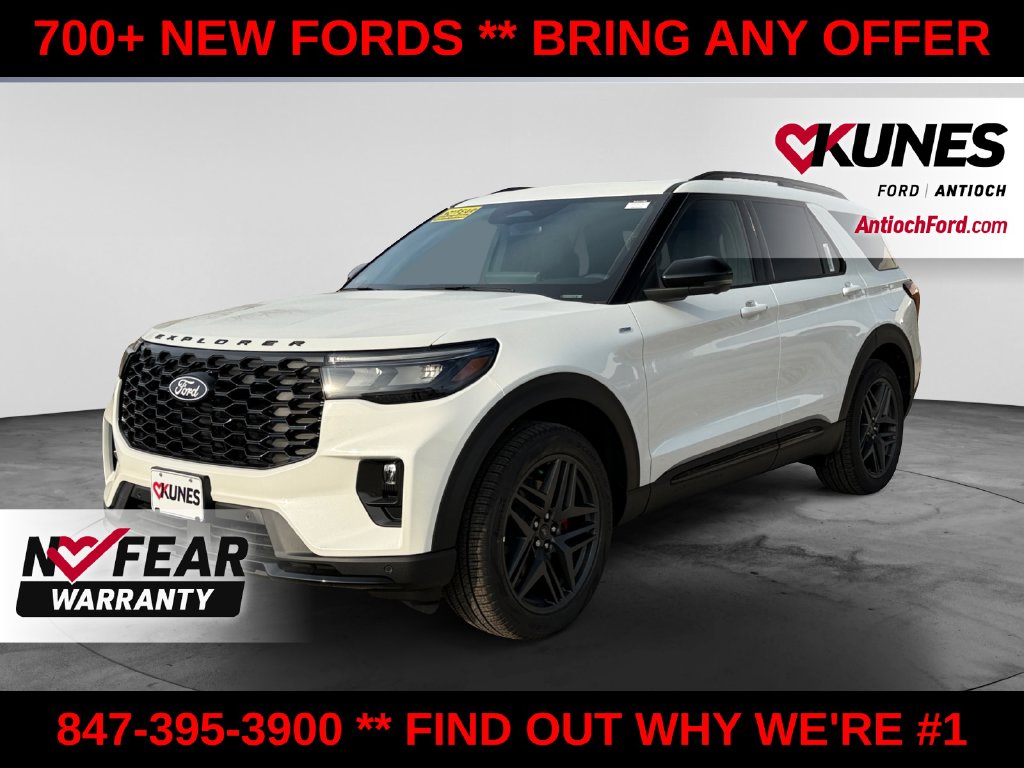 New 2027 Ford Explorer ST-Line SUV