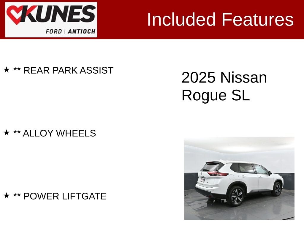 Certified 2025 Nissan Rogue SL SUV