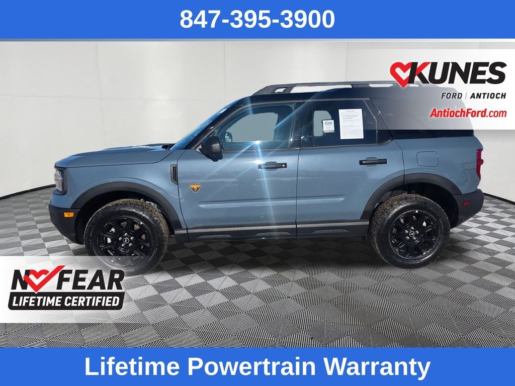 Certified 2025 Ford Bronco Sport Badlands SUV