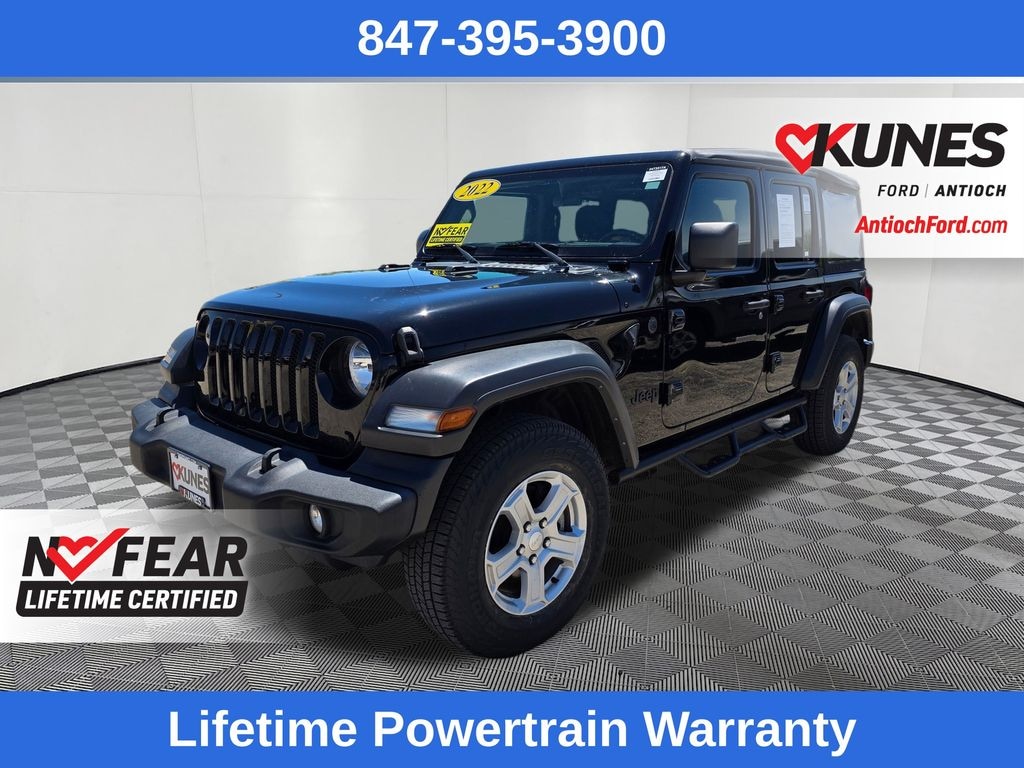 Used 2022 Jeep Wrangler Unlimited Sport SUV