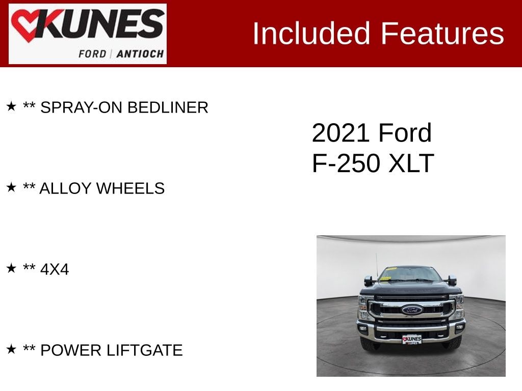 Certified 2021 Ford F-250 Truck Crew Cab