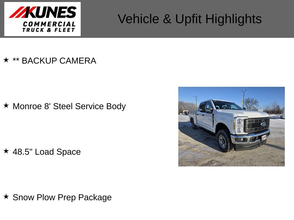 New 2026 Ford F-350 XL Service Utility Body Truck Crew Cab