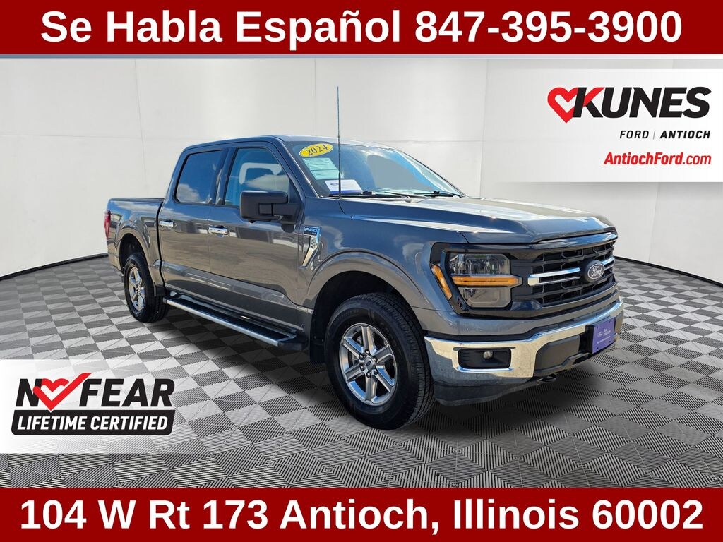 Certified 2024 Ford F-150 XLT Truck SuperCrew Cab