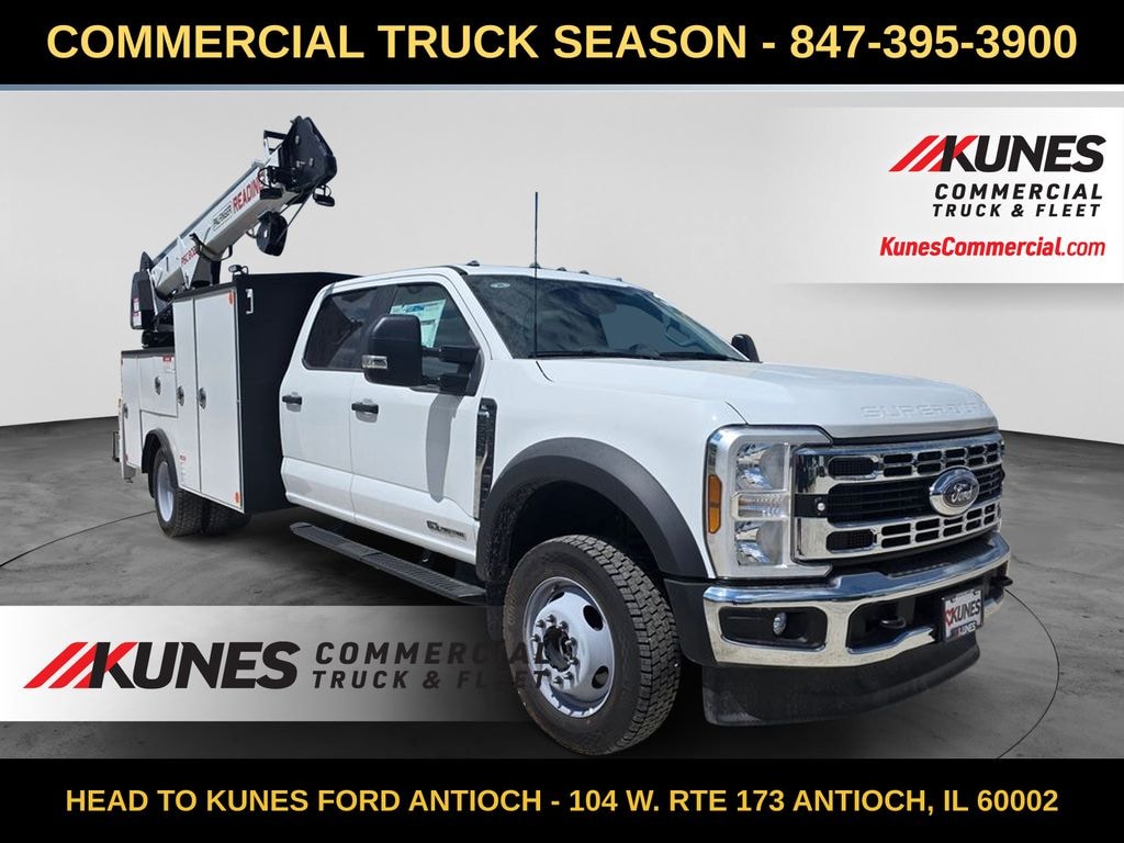 New 2026 Ford F-550 Chassis XL Crane Truck Truck Crew Cab