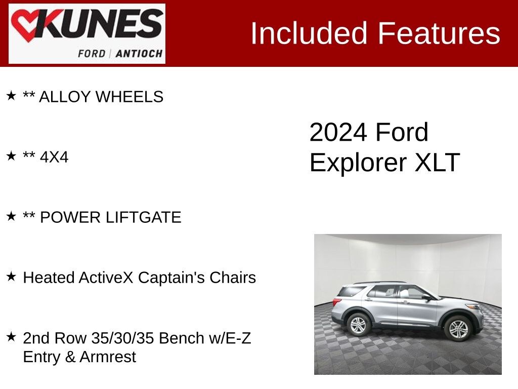 Used 2024 Ford Explorer XLT SUV