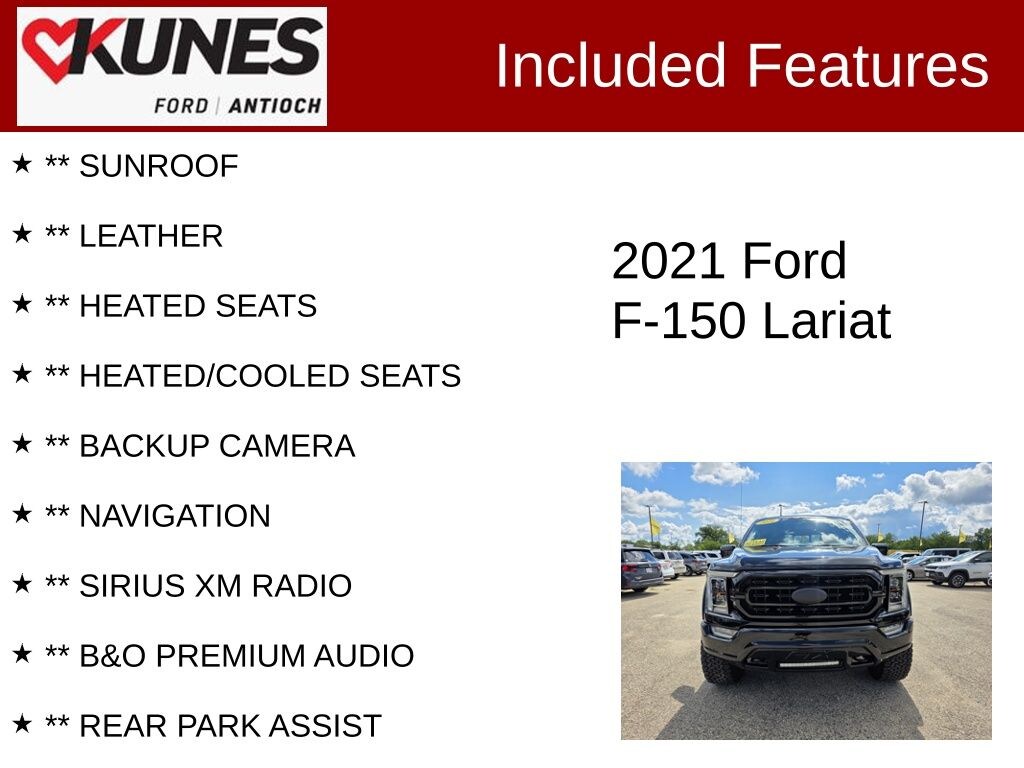 Certified 2021 Ford F-150 Truck SuperCrew Cab