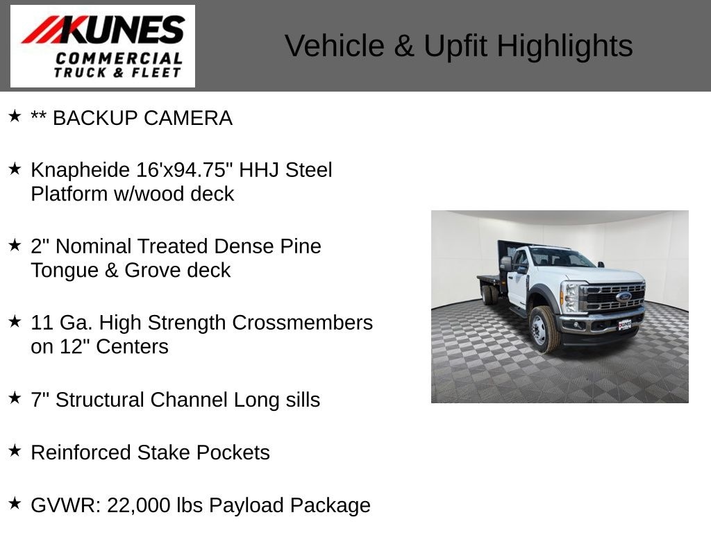 New 2026 Ford Chassis Cab XL Flatbed TRUCK