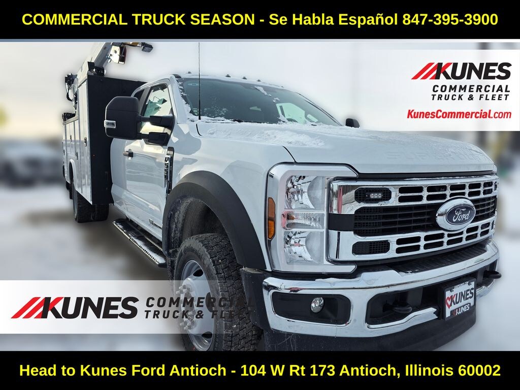 New 2026 Ford F-550 Chassis XL Crane Truck Truck Super Cab