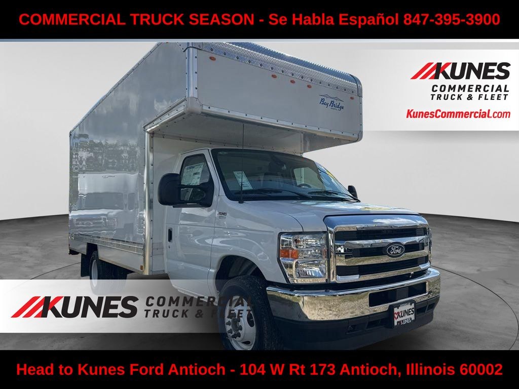 New 2026 Ford E-350 Cutaway Base Box Van Truck