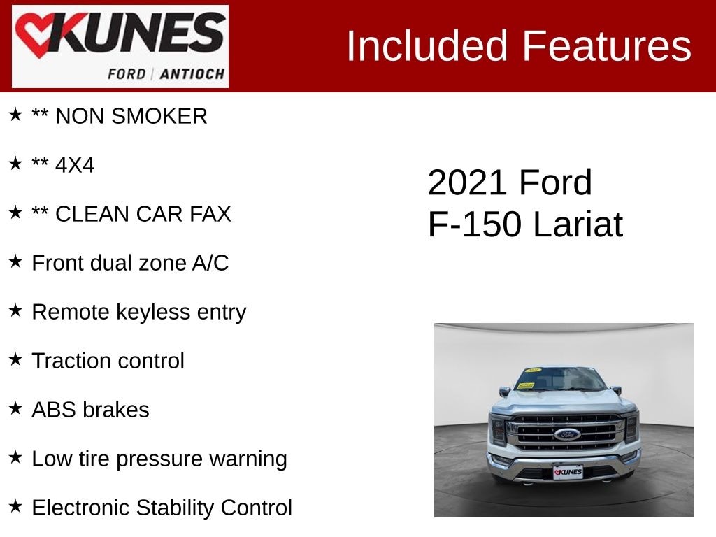 Certified 2021 Ford F-150 Truck SuperCrew Cab