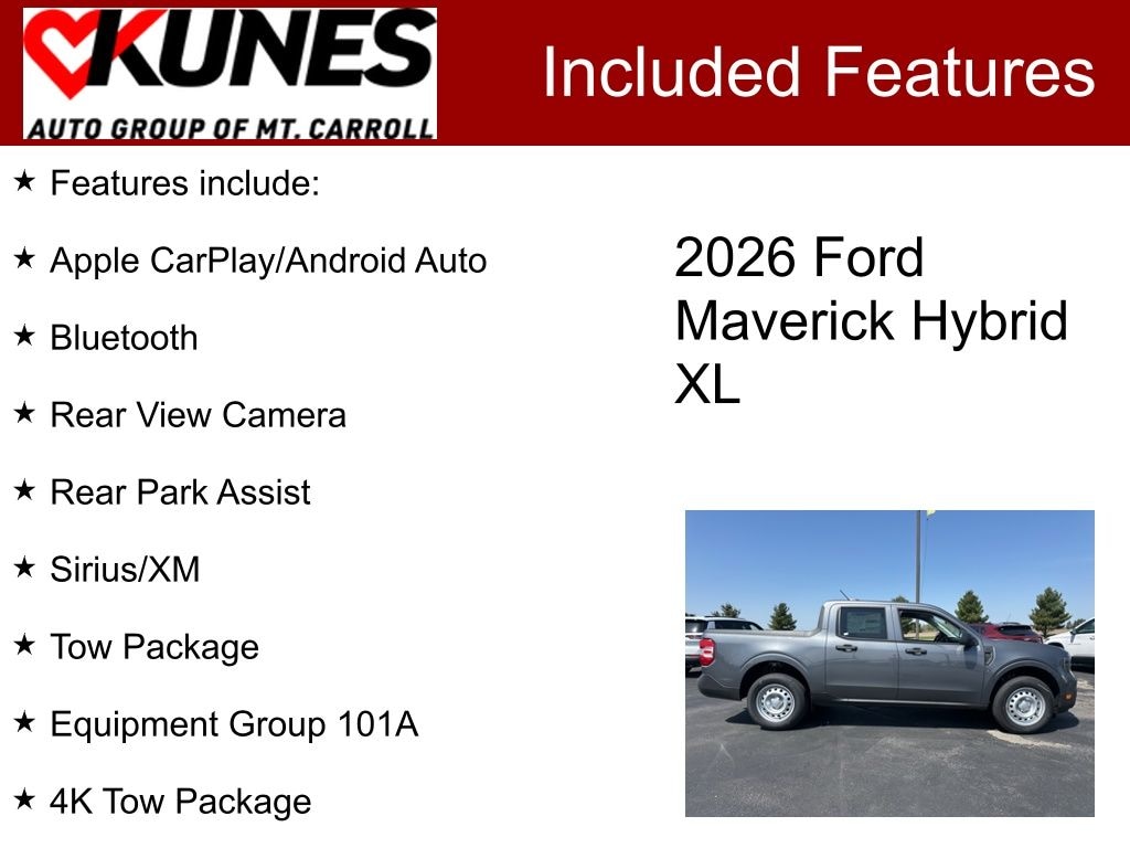 New 2026 Ford Maverick XL Truck