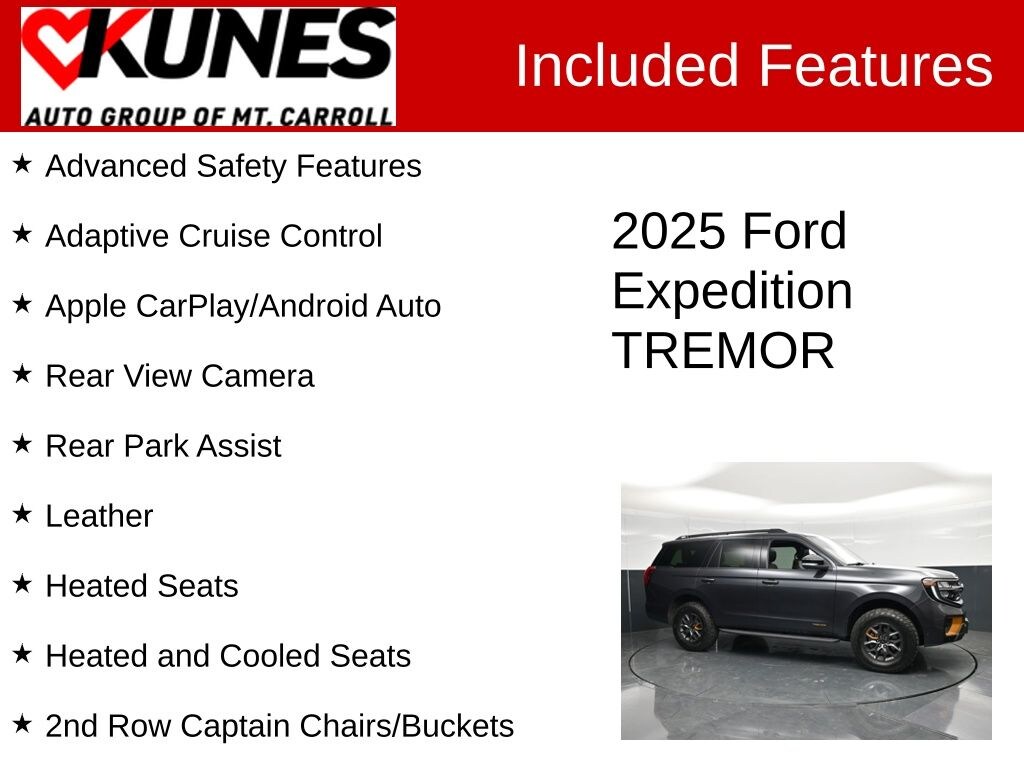 Certified 2025 Ford Expedition Tremor SUV
