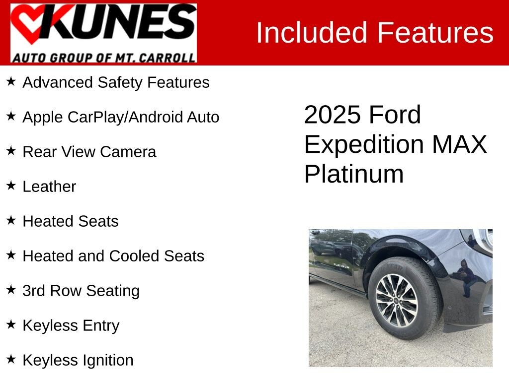 Used 2025 Ford Expedition Max Platinum SUV