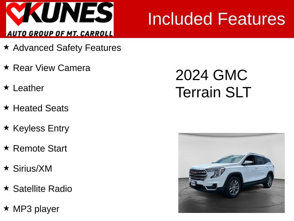 Certified 2024 GMC Terrain SLT SUV