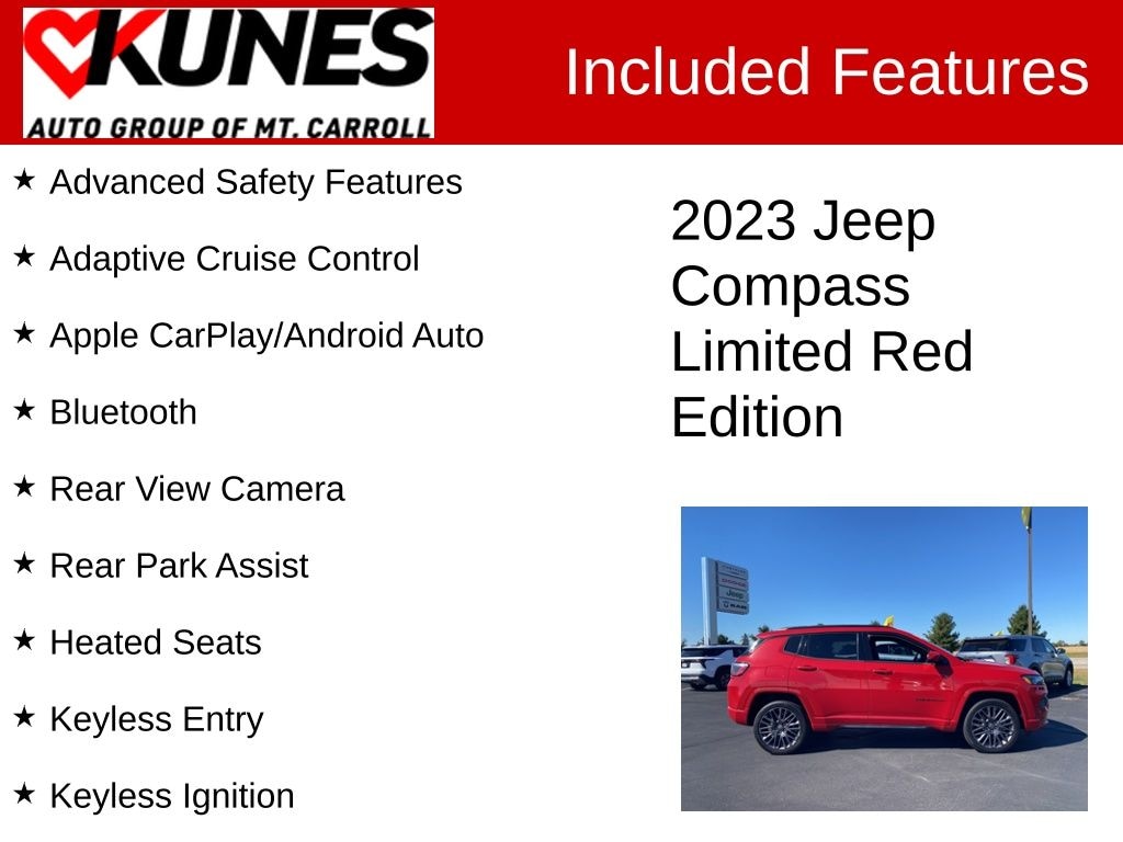 Certified 2023 Jeep Compass Limited SUV