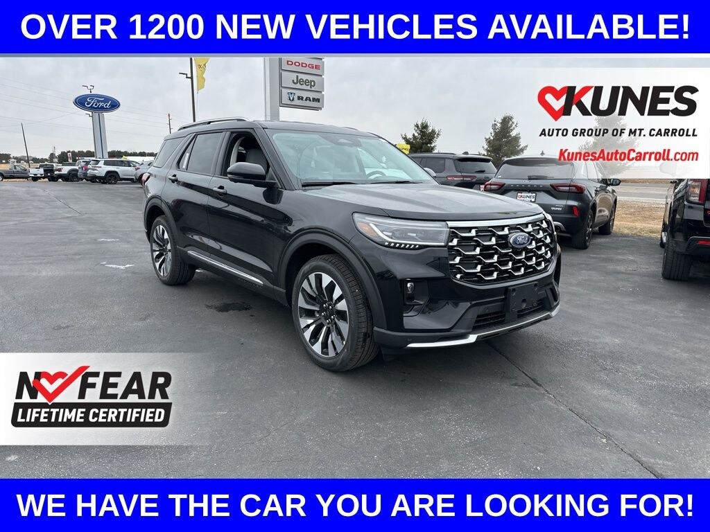 New 2026 Ford Explorer Platinum SUV