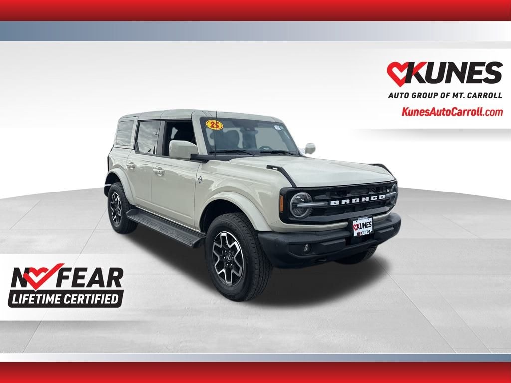 Certified 2025 Ford Bronco Outer Banks SUV