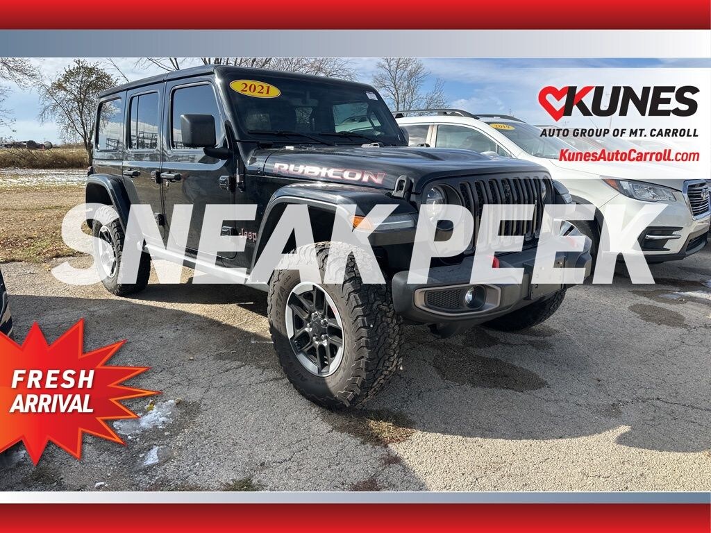 Certified 2021 Jeep Wrangler Unlimited Rubicon SUV