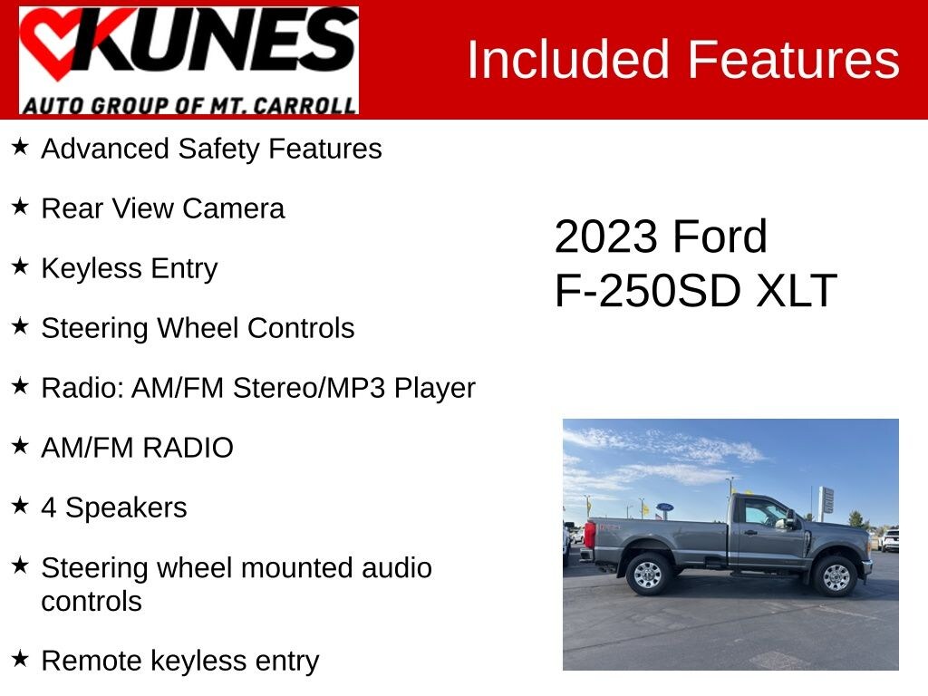Certified 2023 Ford F-250SD XLT Truck