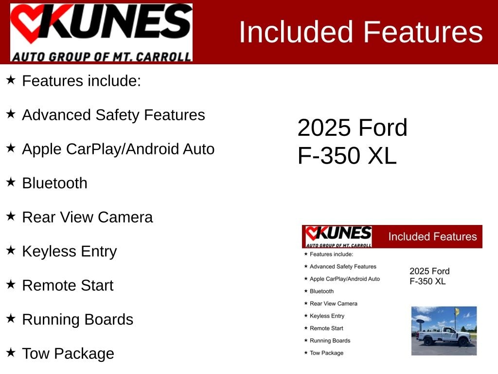 New 2025 Ford F-350SD XL Truck