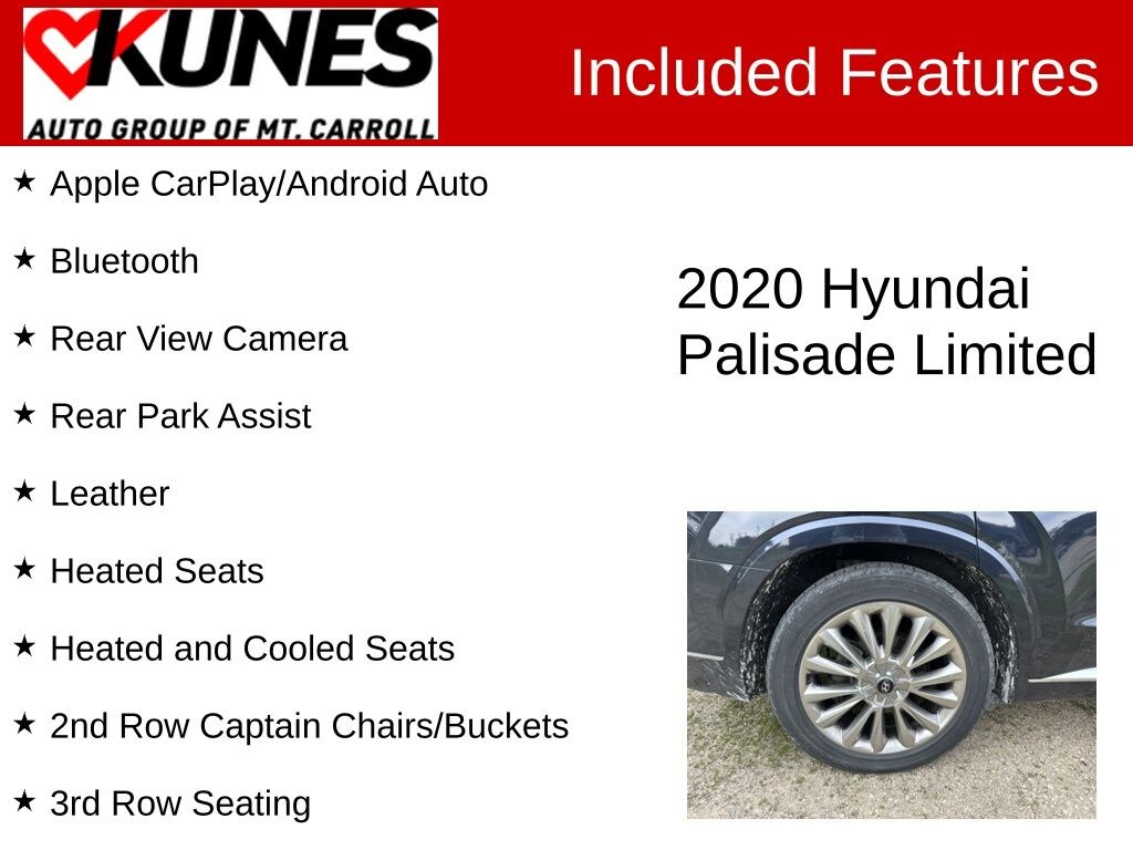 Used 2020 Hyundai Palisade Limited SUV
