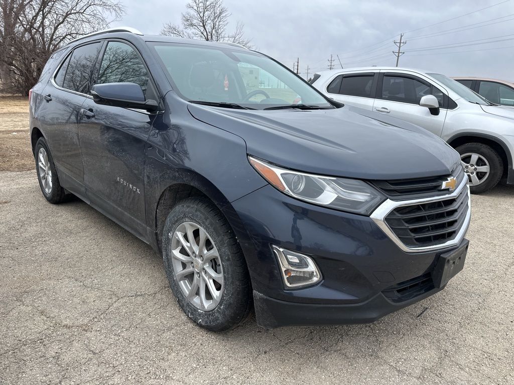 Used 2018 Chevrolet Equinox LT with VIN 3GNAXJEV0JS612517 for sale in Mount Carroll, IL