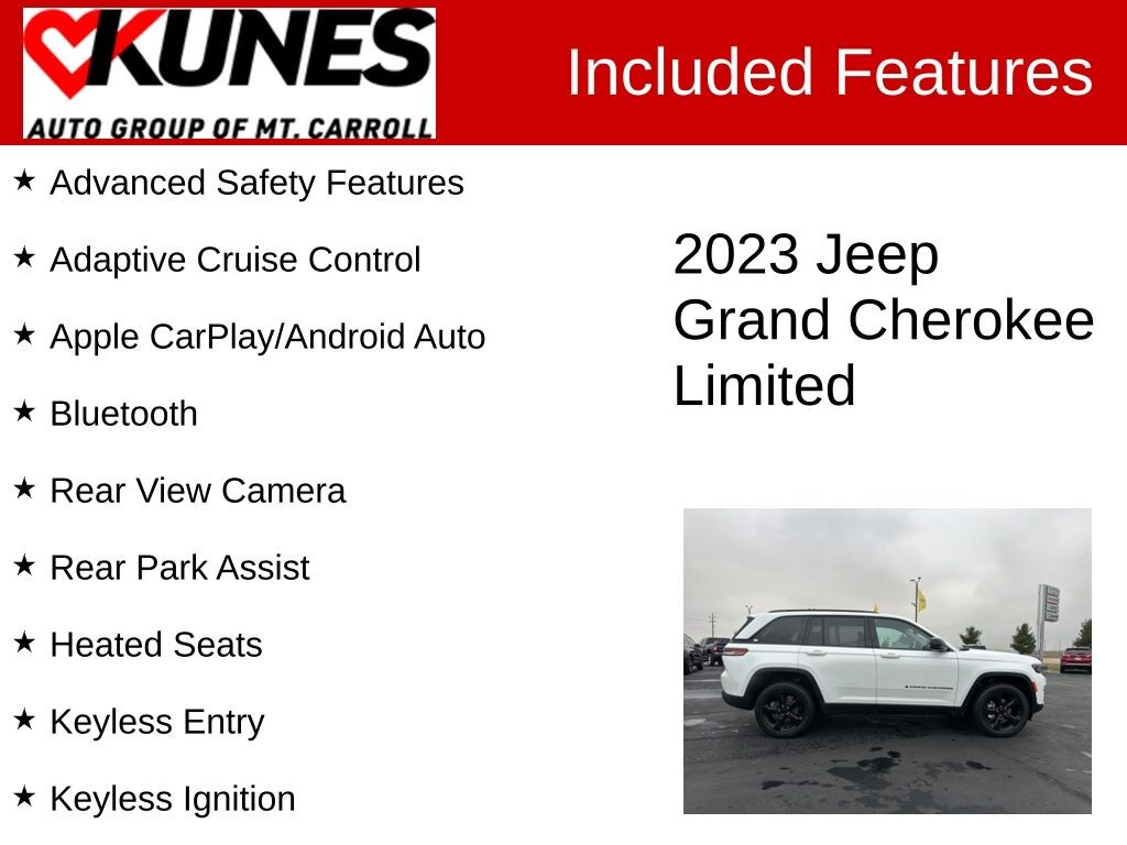Used 2023 Jeep Grand Cherokee Limited SUV