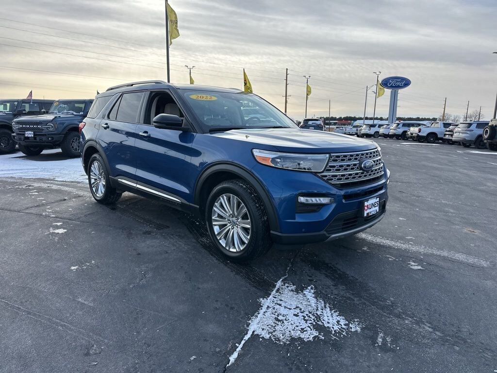 Certified 2022 Ford Explorer Limited SUV
