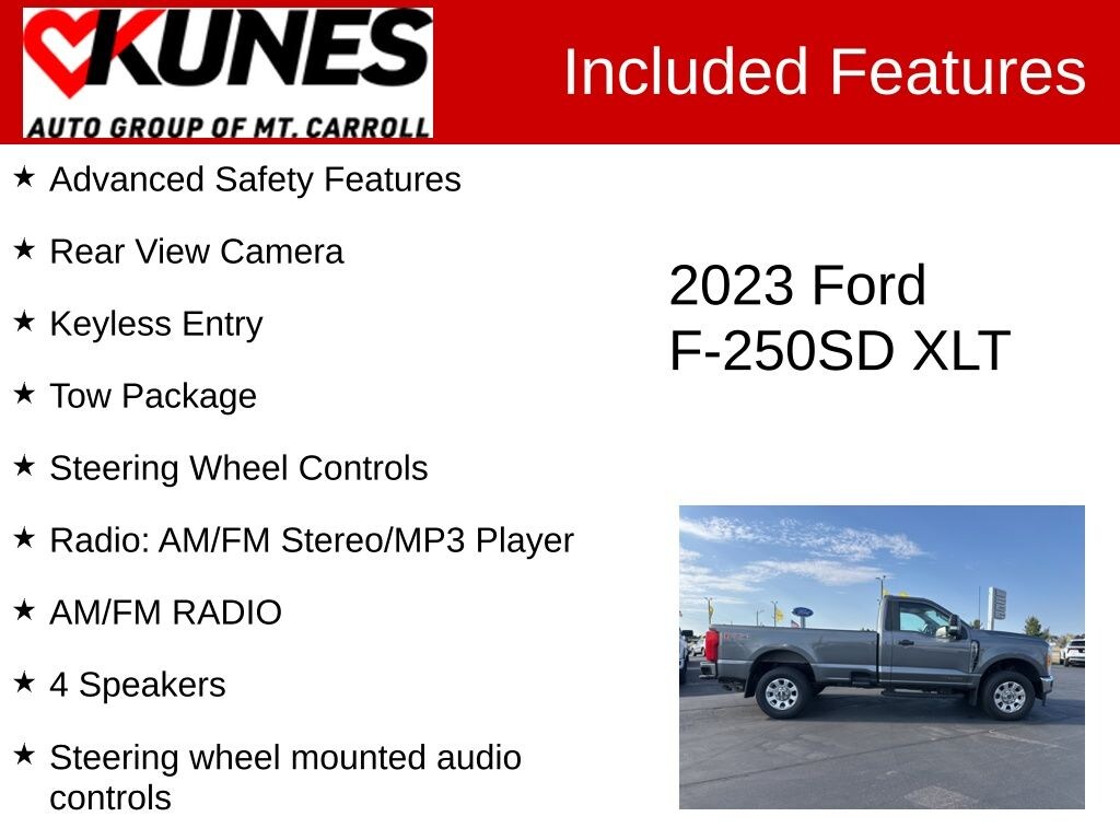 Certified 2023 Ford F-250SD XLT Truck