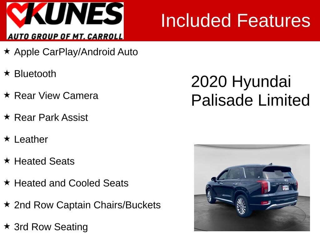 Used 2020 Hyundai Palisade Limited SUV