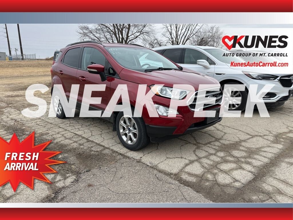 Certified 2020 Ford EcoSport SE SUV