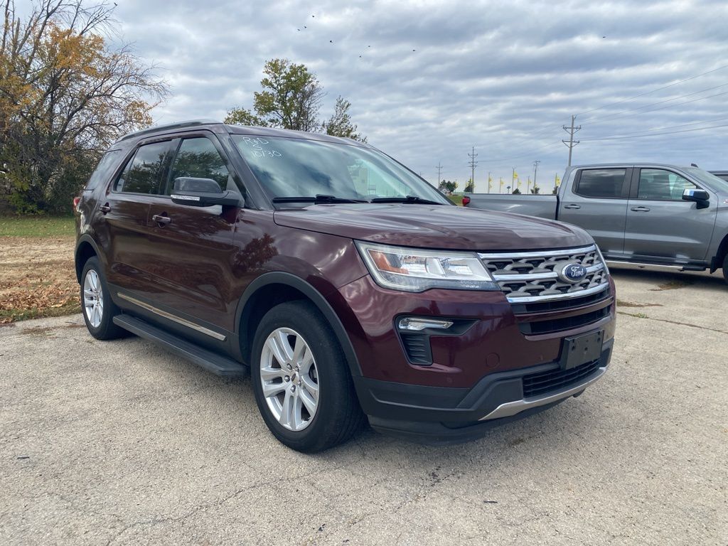 Used 2018 Ford Explorer XLT with VIN 1FM5K8D89JGB25176 for sale in Mount Carroll, IL