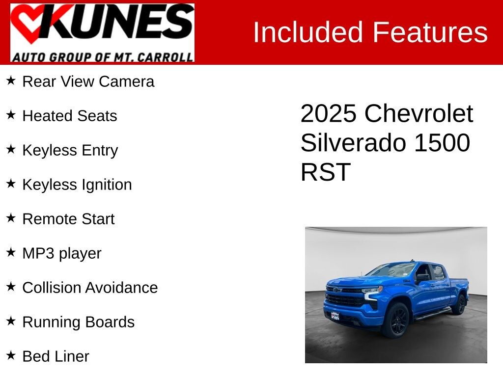 Certified 2025 Chevrolet Silverado 1500 RST Truck