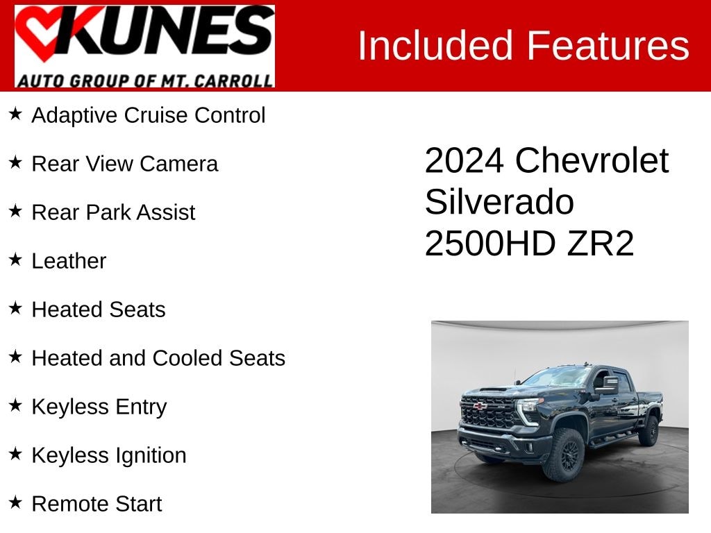 Certified 2024 Chevrolet Silverado 2500HD ZR2 Truck