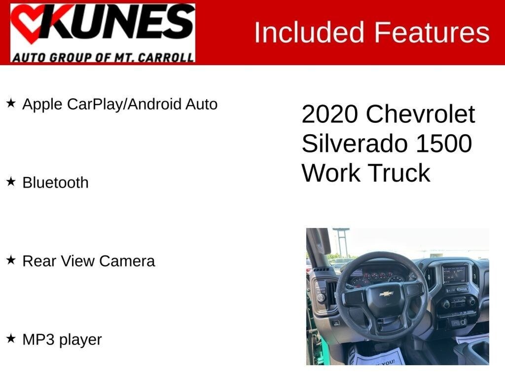Used 2020 Chevrolet Silverado 1500 WT Truck