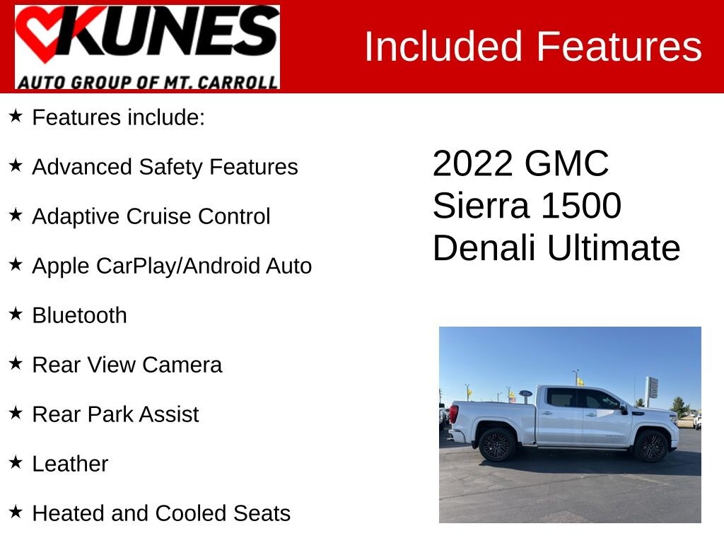 Used 2022 GMC Sierra 1500 Denali Ultimate Truck