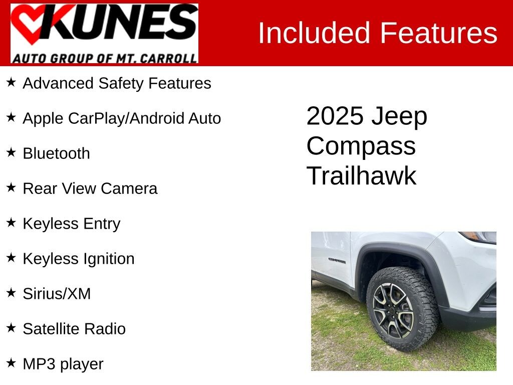 Certified 2025 Jeep Compass Trailhawk SUV