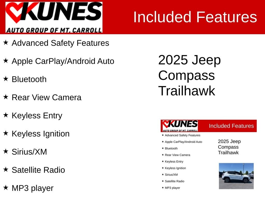 Certified 2025 Jeep Compass Trailhawk SUV