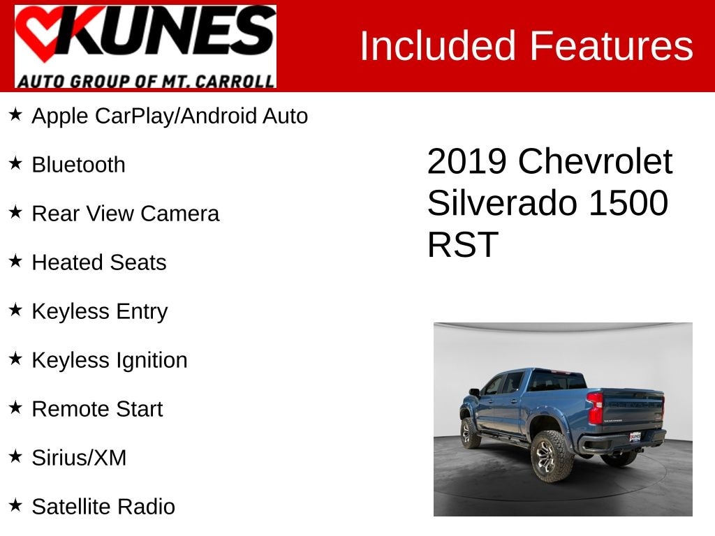 Used 2019 Chevrolet Silverado 1500 RST Truck