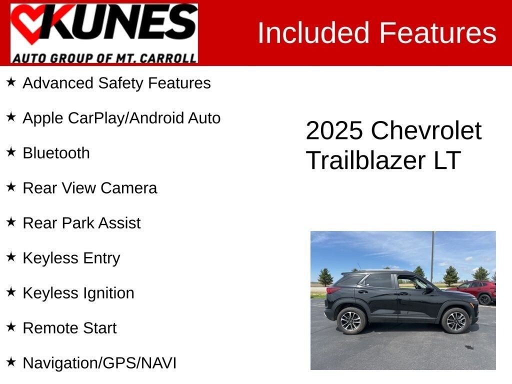 Certified 2025 Chevrolet Trailblazer LT SUV
