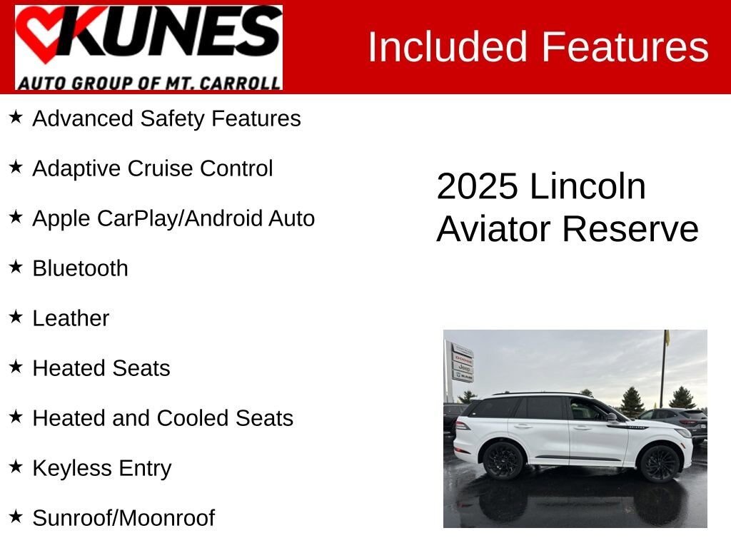 Used 2025 Lincoln Aviator Reserve