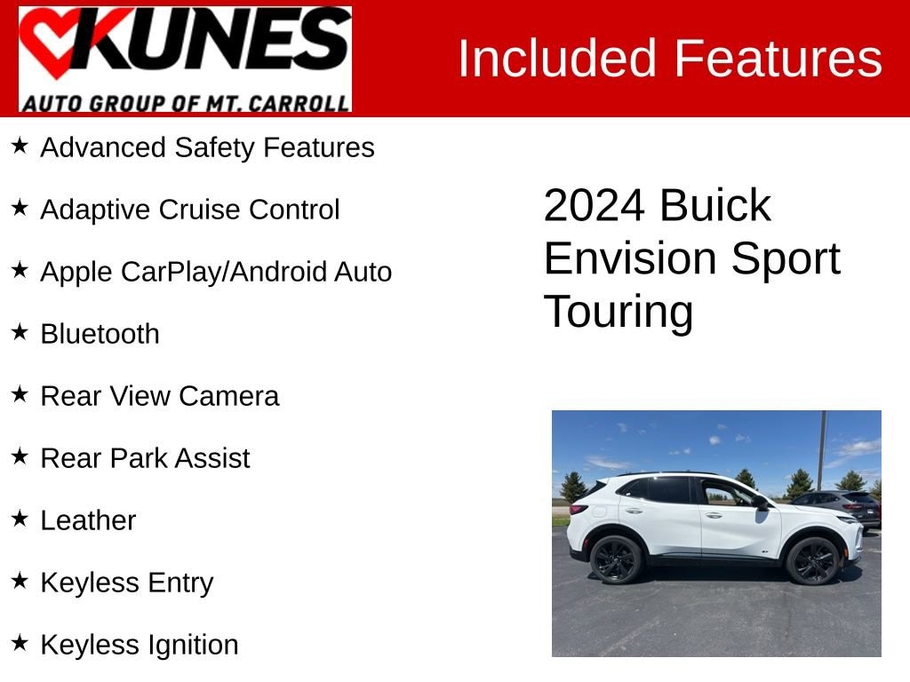 Used 2024 Buick Envision Sport Touring SUV