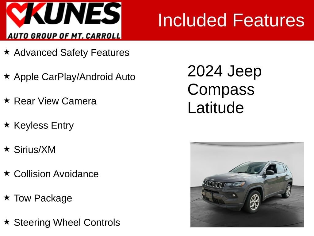 Used 2024 Jeep Compass Latitude