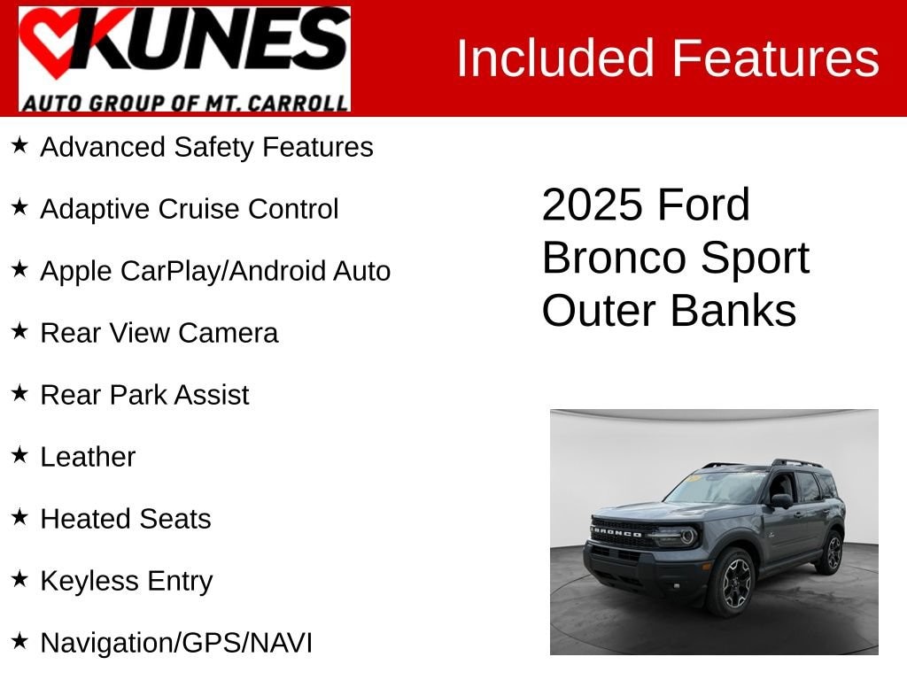 Used 2025 Ford Bronco Sport Outer Banks