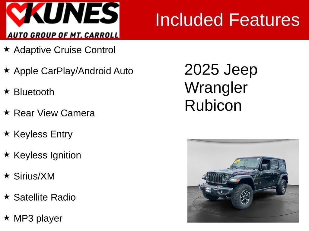 Used 2025 Jeep Wrangler Rubicon
