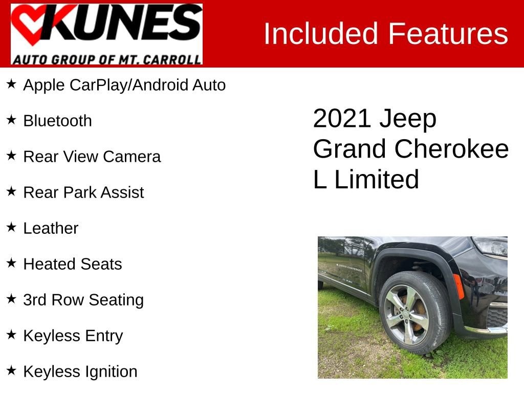 Used 2021 Jeep Grand Cherokee L Limited