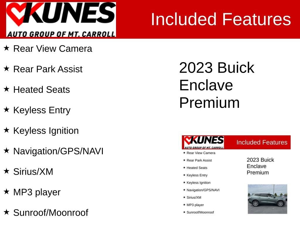 Used 2023 Buick Enclave Premium SUV