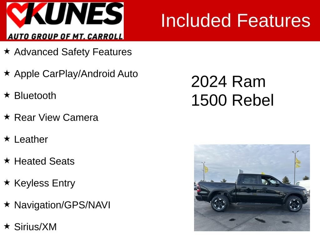 Used 2024 Ram 1500 Rebel